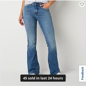 a.n.a Light Blue Flare Jeans